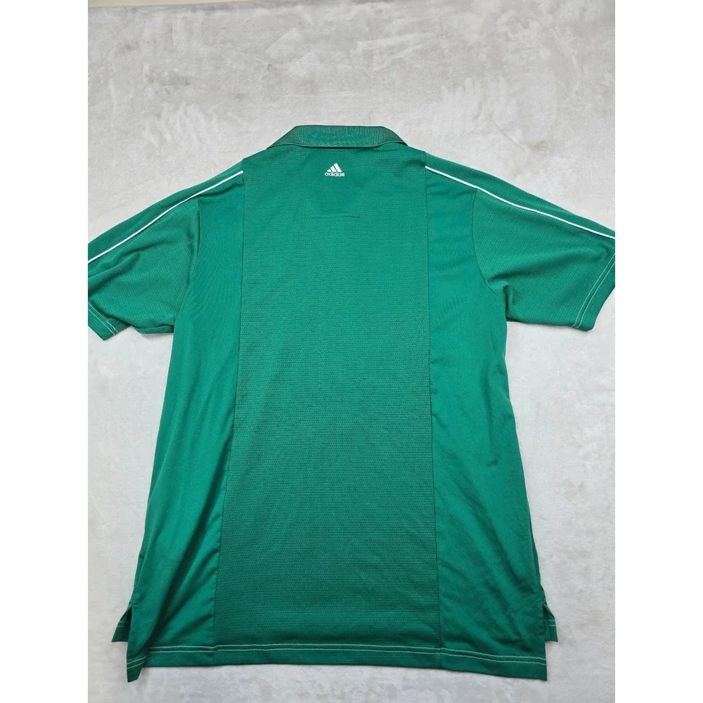 Adidas‎ Margaritaville Polo Shirt Mens Large Green Polyester Golf Climalite